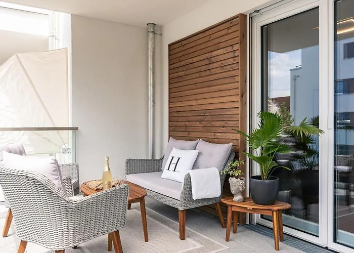 Apartamento Exclusive Mit Balkon Und Wasserbett Kolbermoor