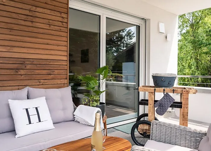 Exclusive Mit Balkon Und Wasserbett Apartamento Kolbermoor